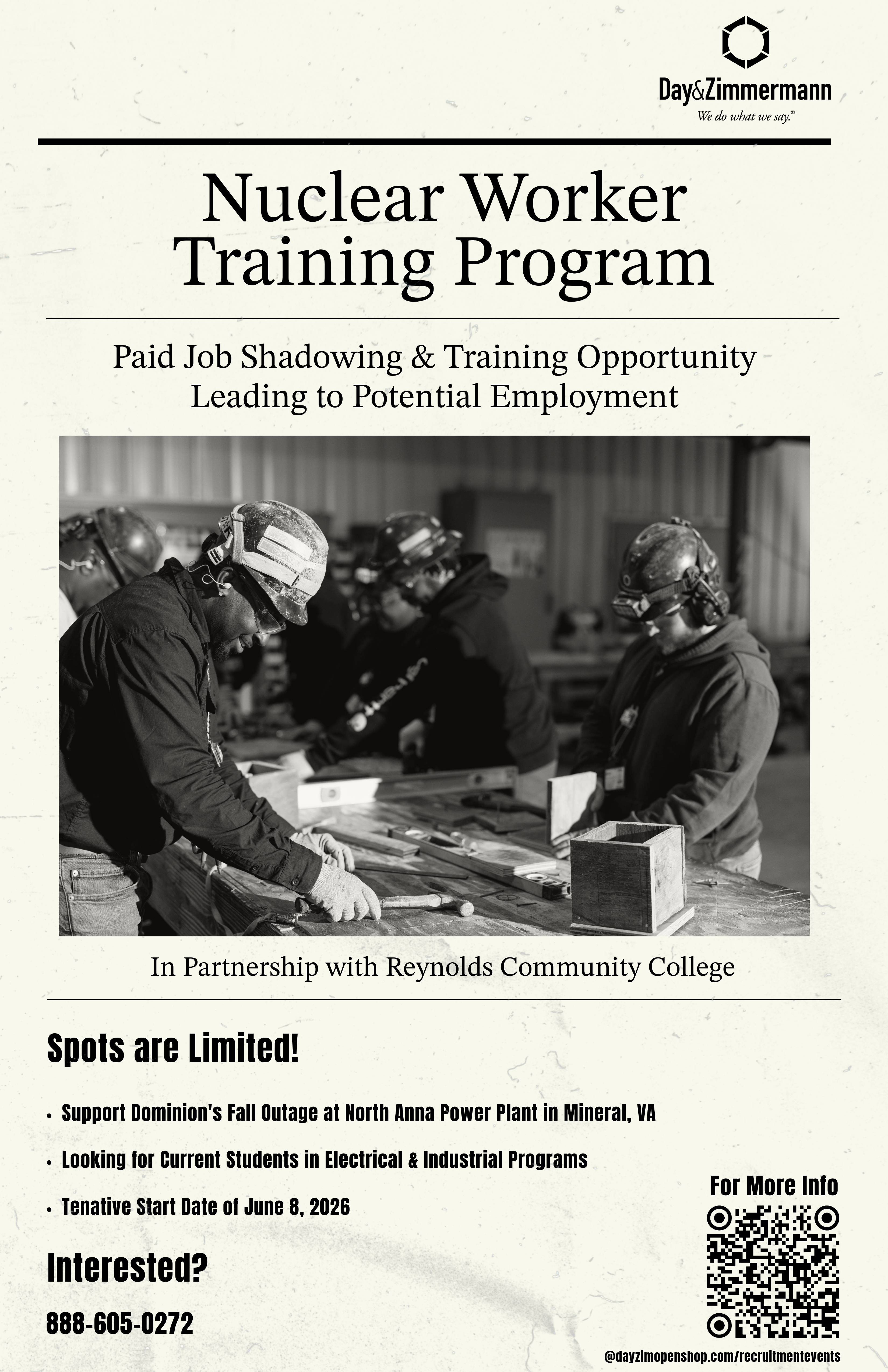 NWTP - Reynolds Comm College Flyer _North Anna 04.17.26